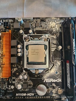 Scheda madre ASRock H110M + CPU + RAM + Disipador