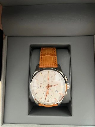 Hamilton Jazzmaster Auto Chrono Esfera Blanca
