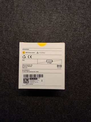 Sensor Movimiento IKEA MYGGSPRAY Matter Blanco