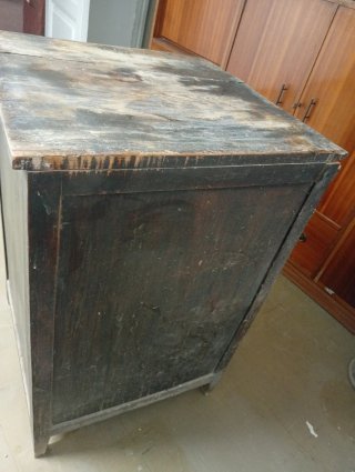 Mueble persiana madera para restaurar