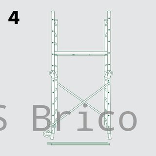 Andamio Multiusos Plegable - 4 Metros