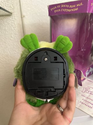 Furby Frog 1998 con caja y diccionario