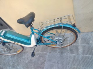 Bici moto eléctrica vintage con batería nueva 17AH
