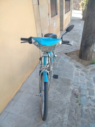 Bici moto eléctrica vintage con batería nueva 17AH