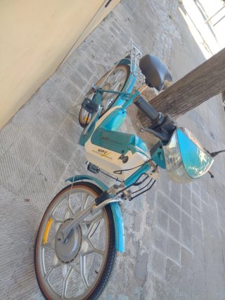 Bici moto eléctrica vintage con batería nueva 17AH