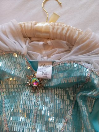 Disfraz Elsa Frozen Deluxe Talla 11-12