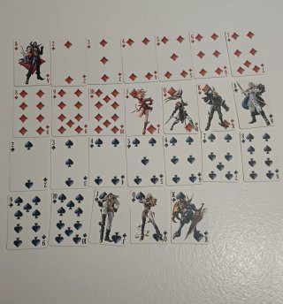 Baraja Cartas Soul Calibur V edición especial