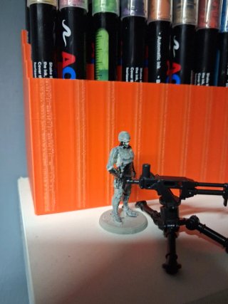 Figura Robocop con metralleta 4 cm