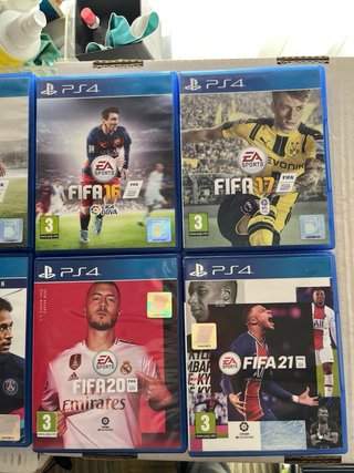 Lote 8 Juegos FIFA PS4 (14-21)