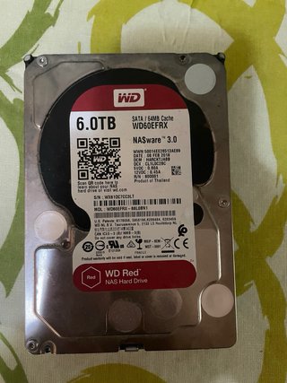 HDD WD 6 tb