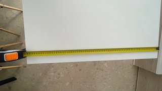 Mesa extensible blanca 84/120x74 cm Vihals