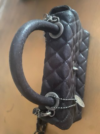 Borsetta vintage pelle trapuntata