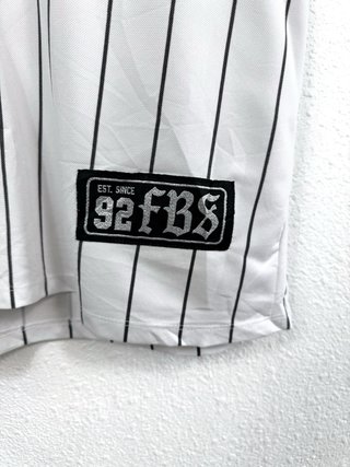 Camisa Baseball Rayas FB Sister Retro Oversize Y2K