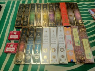 Pack de inciensos Aroma Crystal Scents