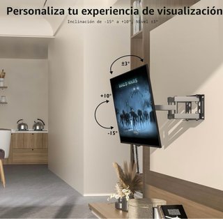 Soporte TV Inclinable y Giratorio