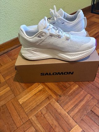 Zapatillas Salomon Aero Glide Hombre Blancas