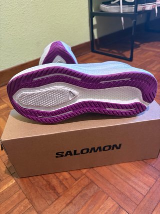 Zapatillas Salomon Aero Glide Hombre Blancas