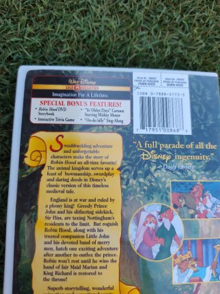 DVD Robin Hood Disney " gold collection"