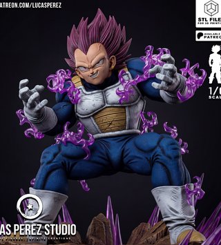 Figura Resina Vegeta Ultra Ego Dragon Ball