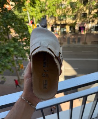 Birkenstock Boston Beige Talla 39