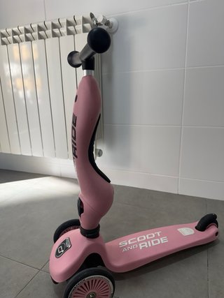 Patinete 2 en 1 Highwaykick One Rosa