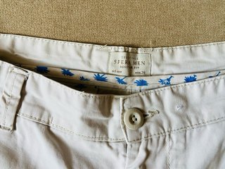 PANTALÓN CORTO BERMUDA DE HOMBRE BEIGE