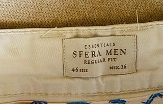 PANTALÓN CORTO BERMUDA DE HOMBRE BEIGE