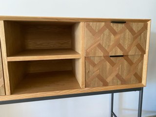 Mueble televisión y aparador de madera