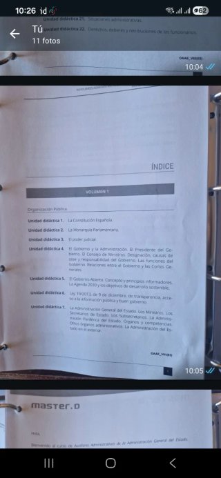 TEMARIO AUXILIAR ADMINISTRATIVO MASTER D