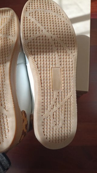 Zapatillas Fosco Piel Mujer Beige/Blanco