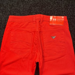 Pantalones Armani Rojos
