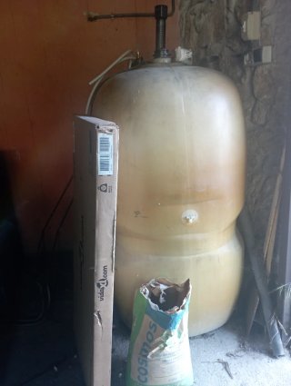 Caldera gasoil + Tanque 1000L