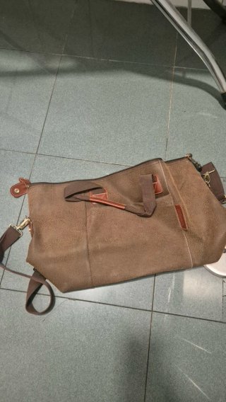 Bolsa de viaje vintage Bachiller marrón