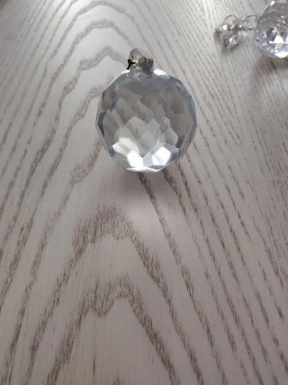 Bola de cristal para lámpara antigua
