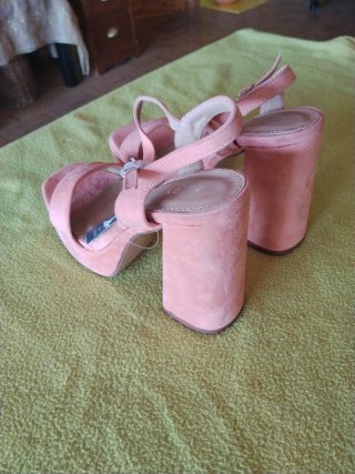 Sandalias Marypaz salmón talla 38 nuevas