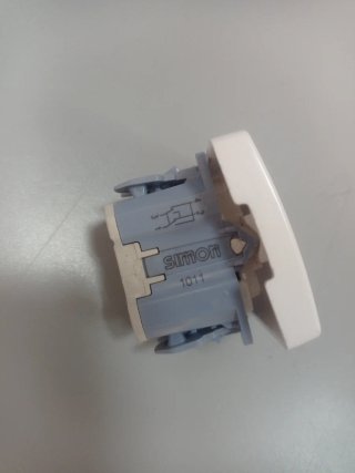 Interruptor Simon Serie 27 Blanco Nieve 27251