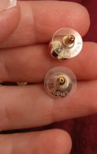 Pendientes Swarovski Dorados