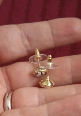 Pendientes Swarovski Dorados