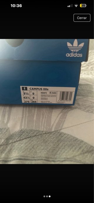 Adidas Campus Verde y Blanco