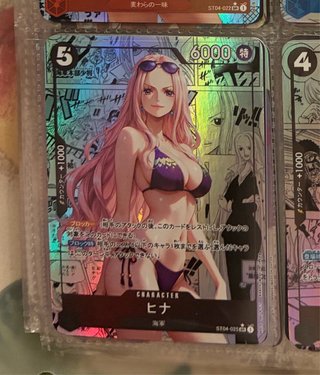 Carta Hina One Piece Custom Manga