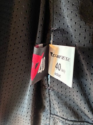 Chaqueta de moto Ducati Negra y Roja