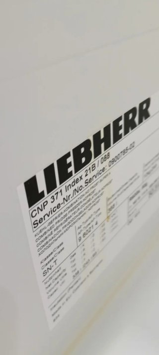 NEVERA COMBI LIEBHERR NO FROST ENERGÍA A+
