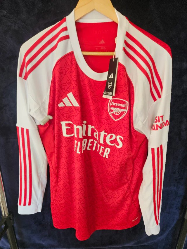 Camiseta Arsenal Larga Talla L 25/26