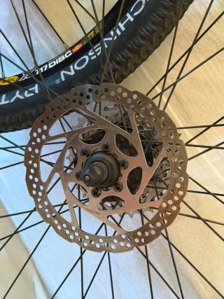 Ruedas Mavic XC 717 Disc Shimano xt 9v hutchinson