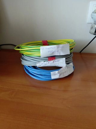 Cables eléctricos 11m y 12m