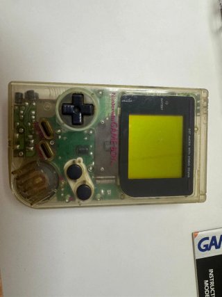 Nintendo Game Boy Clásica Transparente