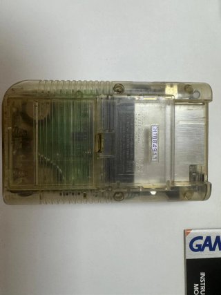 Nintendo Game Boy Clásica Transparente