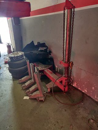 Bancada Elevador Coche Taller Coiro Italia