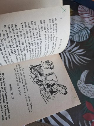 El club de los 7 secretos. Primera novela. 1979