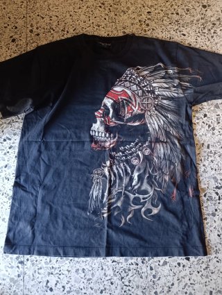 Lote 6 Camisetas Y2K Calavera
